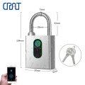 IP65 Smart Security Fingerprint Padlock with USB Charging